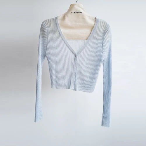 Cardigan Cniotála Cadáis Éadrom