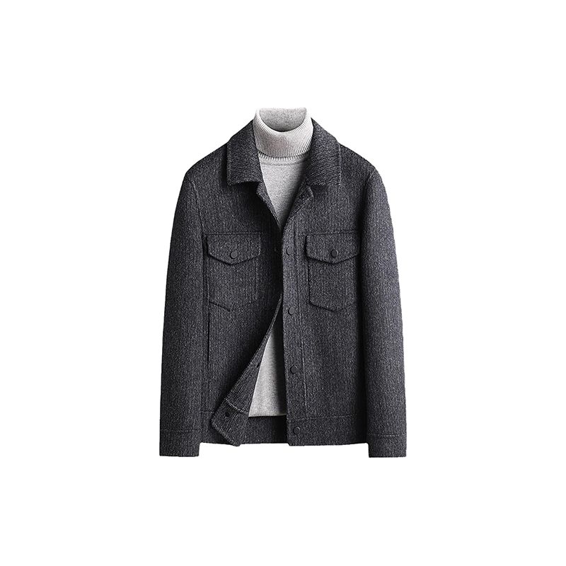 Merino Wool Jacket Zip Iomlán