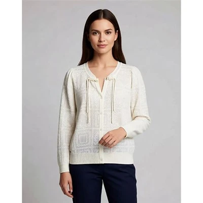 Déanann Cashmere na mBan Cardigans Cniotála Allamuigh a chumasc