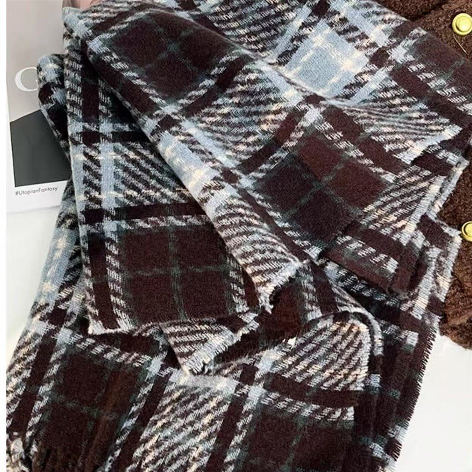 Wool Plaid Scarf factory Wool Plaid Scarf factory